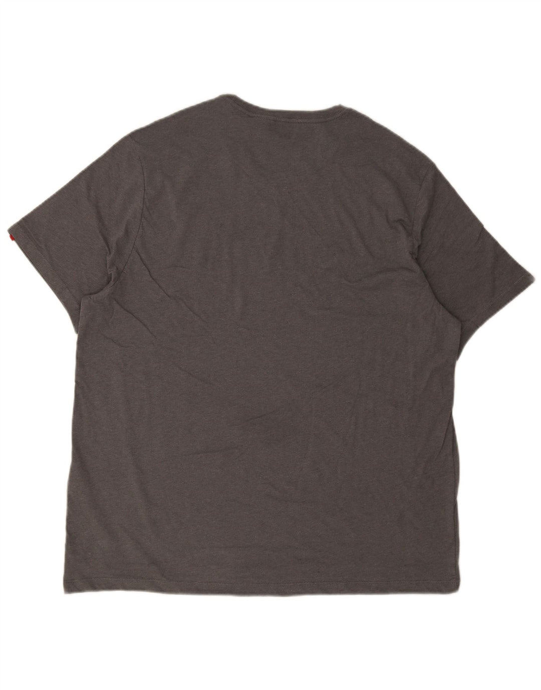 Camiseta masculina LEVI'S Top 2XL algodão cinza