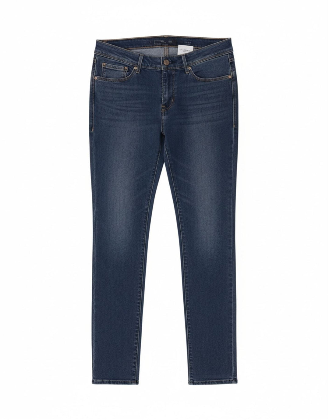 Jeans skinny de cintura média feminino Levi's W29 L32 azul