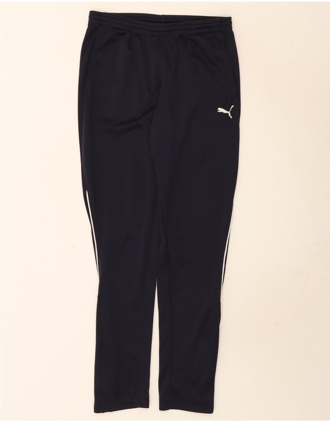 Calça de treino masculina Puma médio azul marinho poliéster