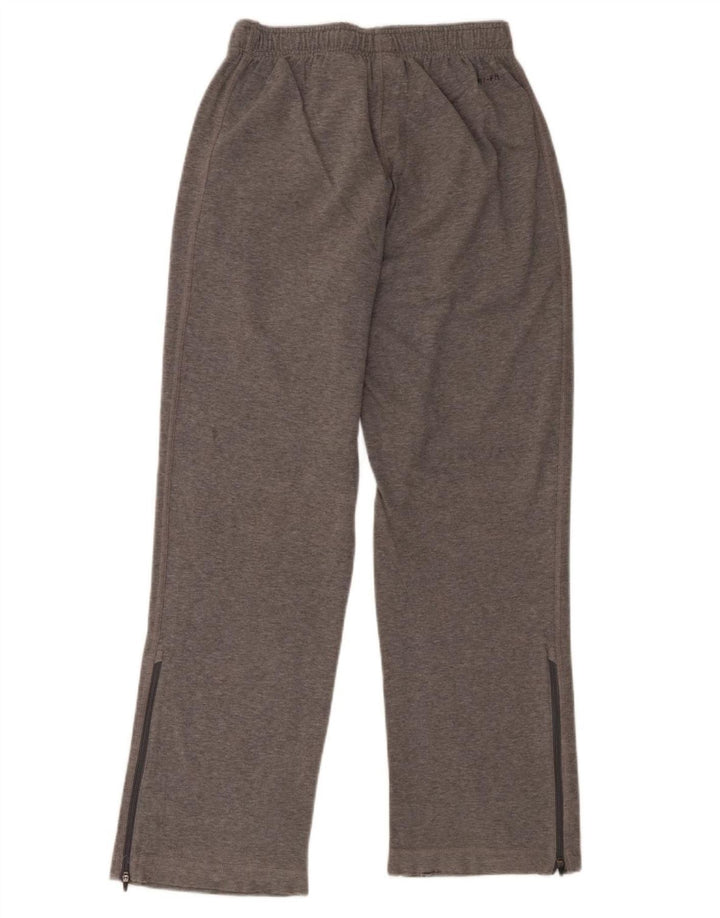 Calça de treino masculina NIKE Dri Fit pequena cinza algodão