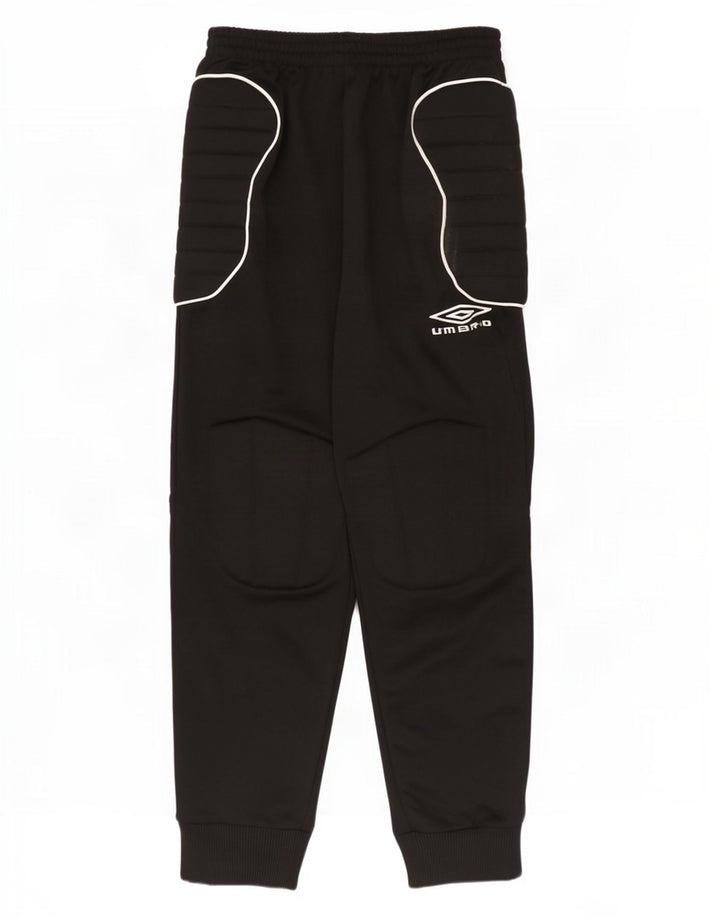 Calça de treino masculina Umbro joggers poliéster preto pequeno
