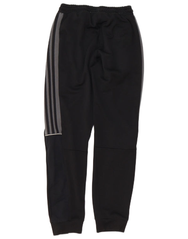 ADIDAS Mens Calças de treino Joggers Médio Preto Poliéster