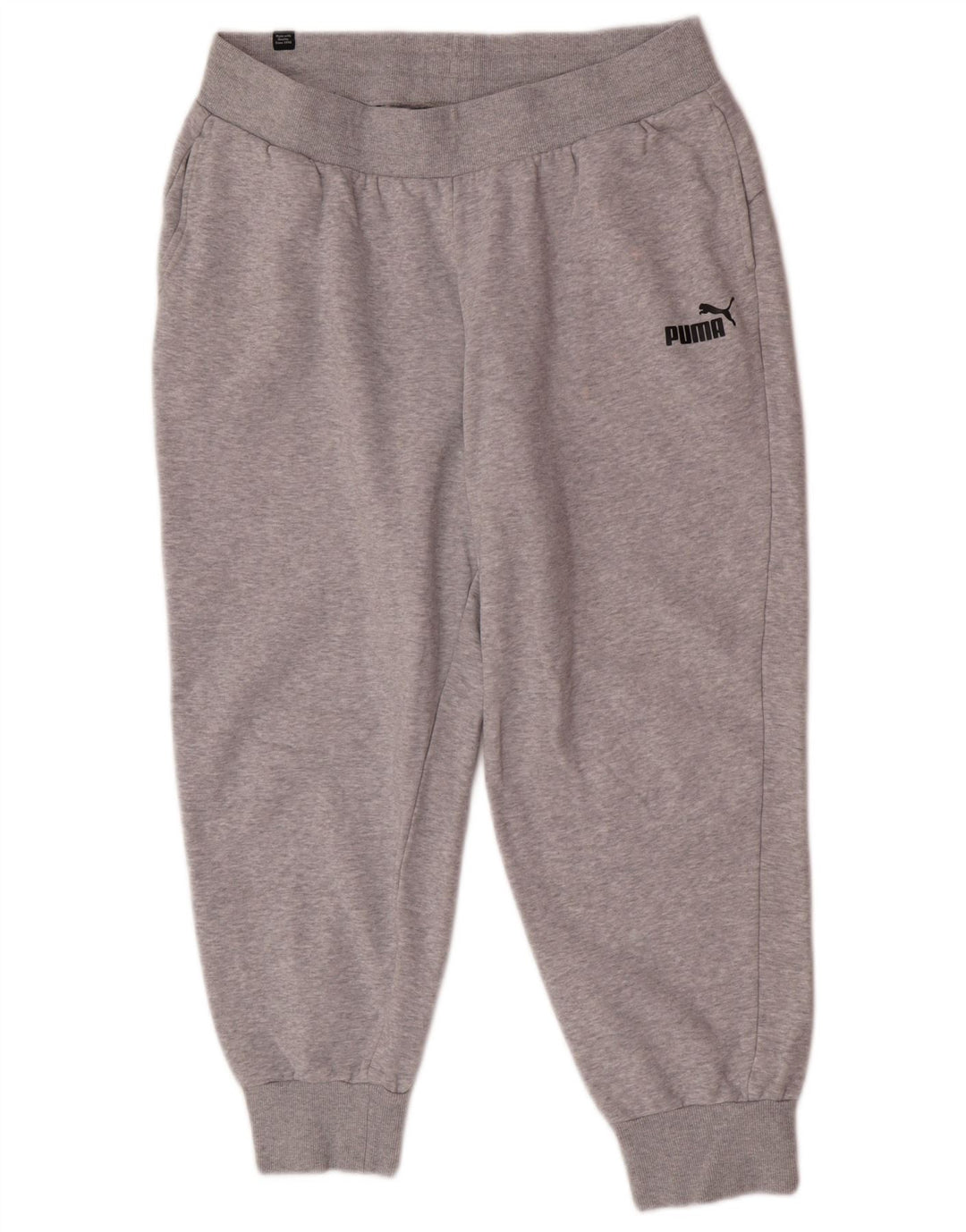 Calça de treino feminina Puma Joggers UK 14 grande cinza