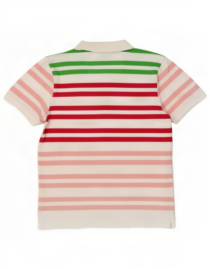 Camisa polo masculina Puma XL listrada multicolorida