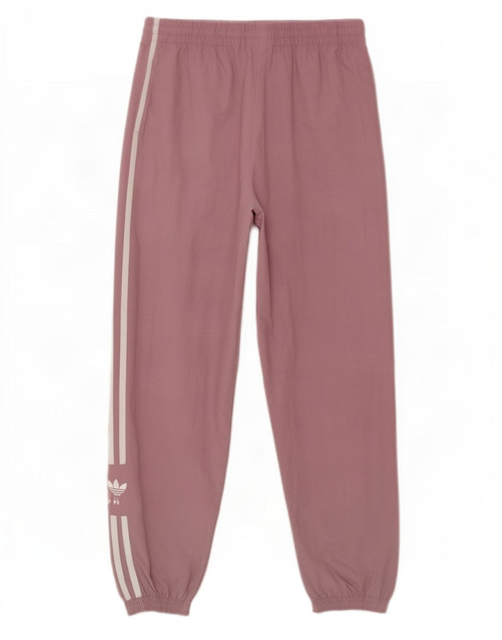 Calça de treino feminina Adidas UK 14 médio roxo nylon