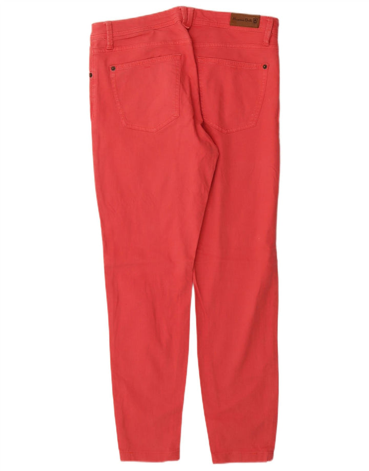 Jeans Slim Masculino Massimo Dutti EU 40 Médio W31 L30 Rosa