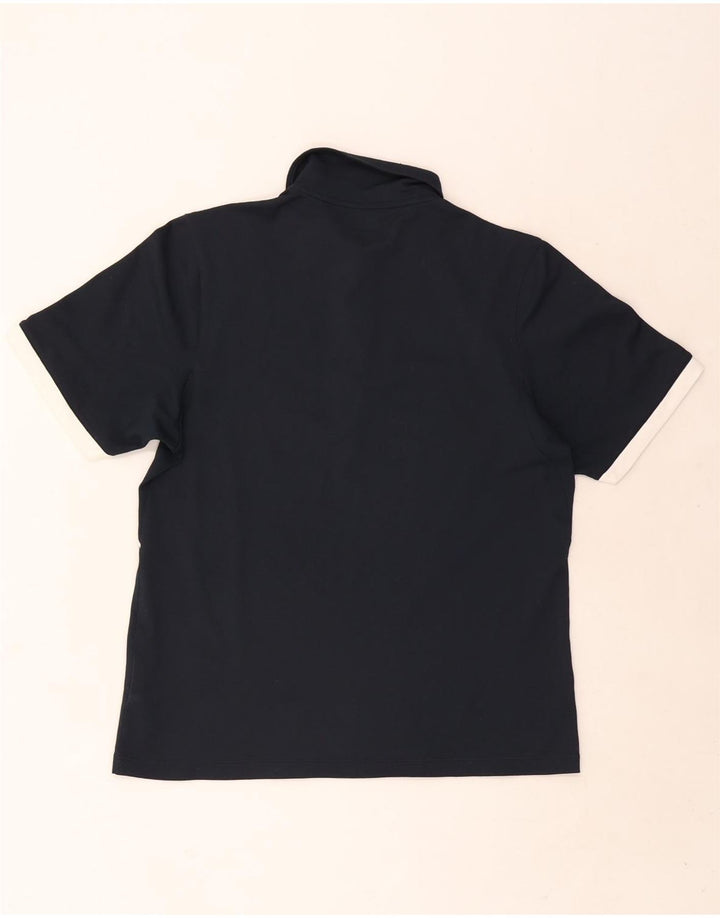 Camisa polo masculina Nike UK 39/41 médio azul marinho colorblock poliéster