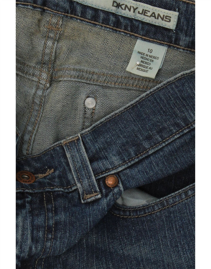DKNY Womens Bootcut Jeans US 10 Large W32 L32 Blue Cotton Vintage Dkny and Second-Hand Dkny from Messina Hembry 