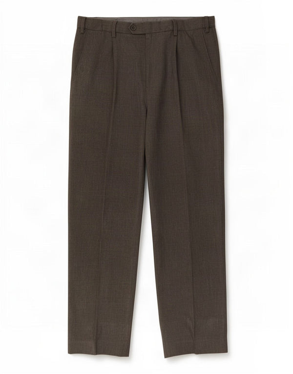 Calça masculina Marks & Spencer Pegged Suit W34 L30 cinza poliéster