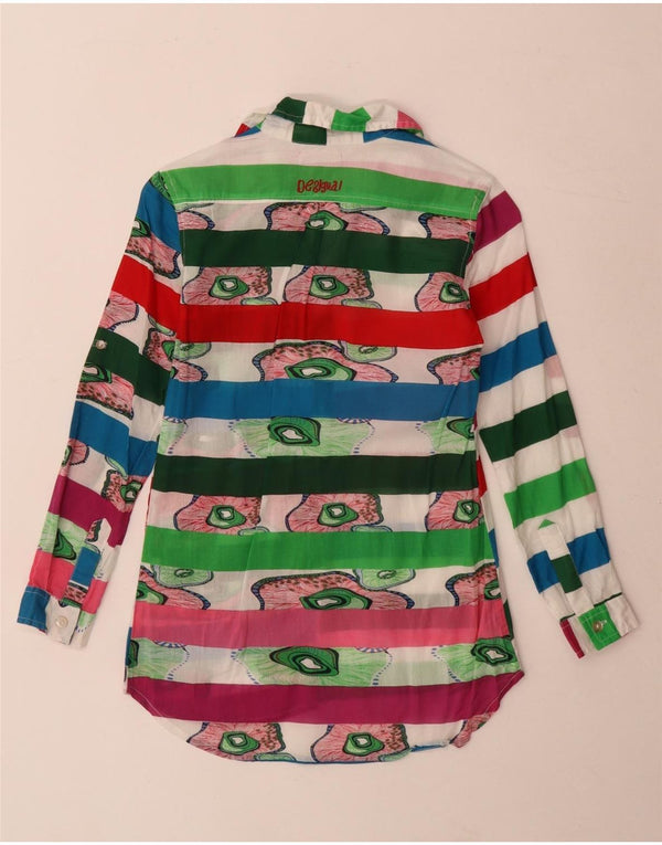 Desigual Pulôver Menina Longline Fit 7-8 Anos Multicolorido