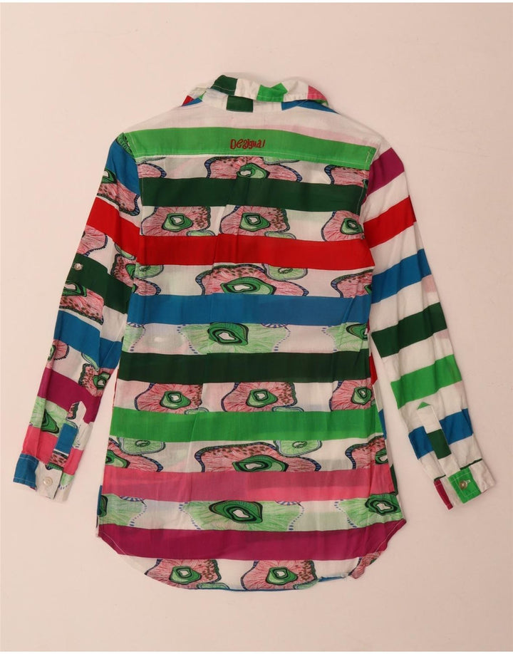 Desigual Pulôver Menina Longline Fit 7-8 Anos Multicolorido