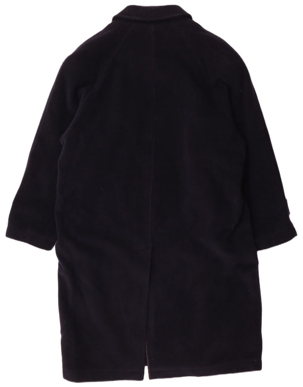 Sobretudo masculino TRUSSARDI JEANS UK 42 XL lã azul marinho