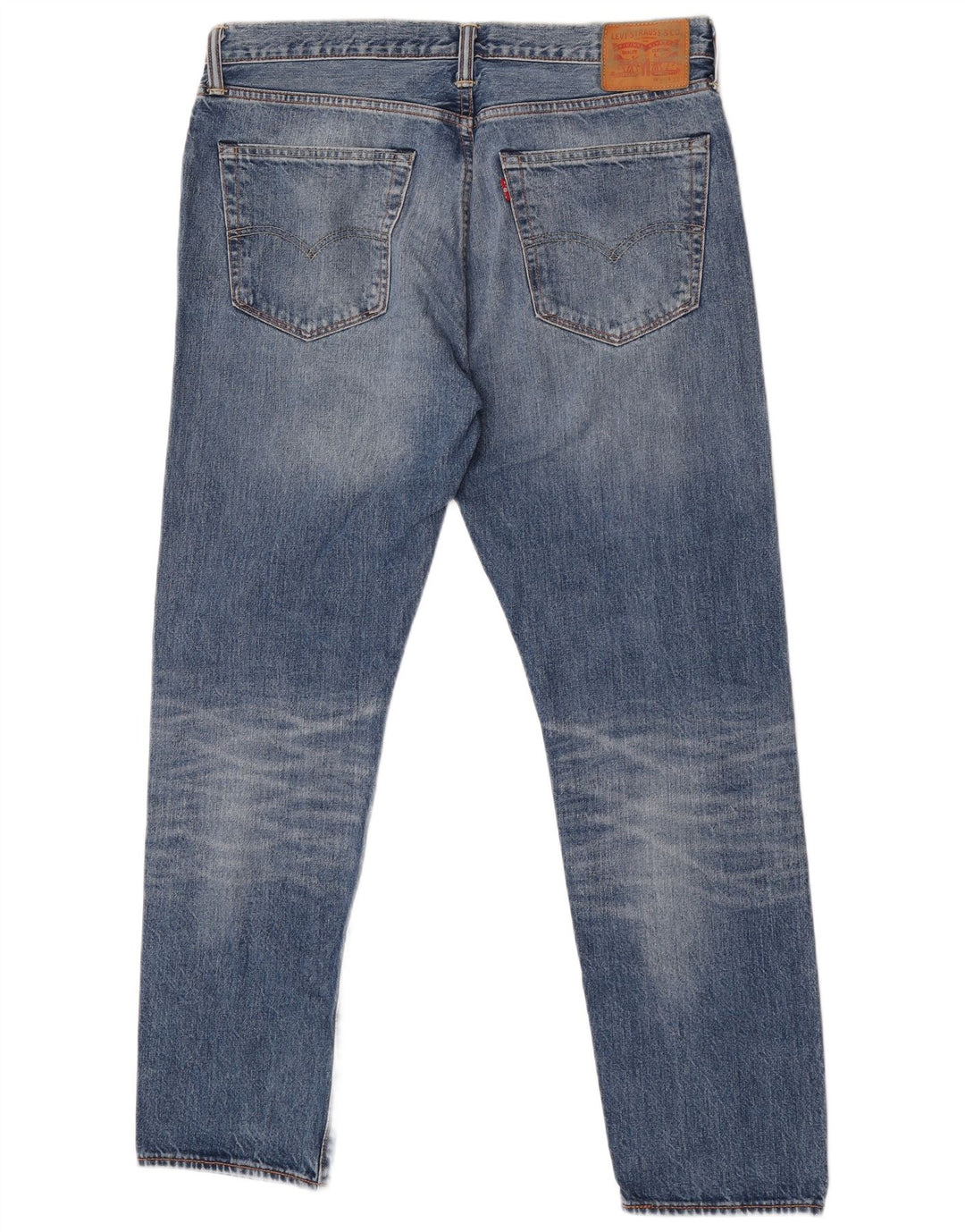 Levi's Masculino 508 Tapered Jeans W36 L32 Azul Algodão