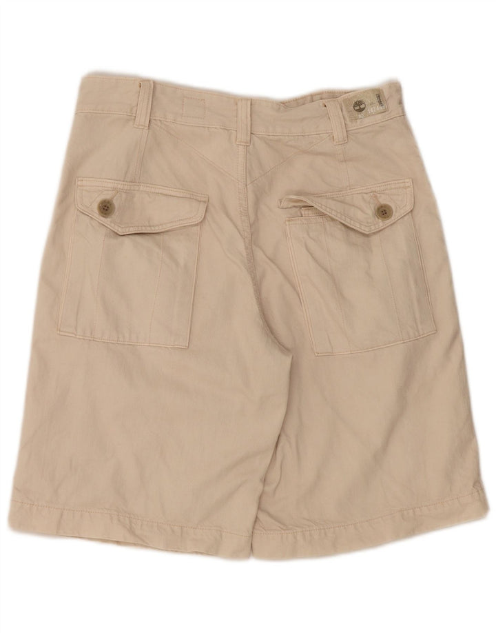 Shorts cargo masculino TIMBERLAND W31 algodão bege médio