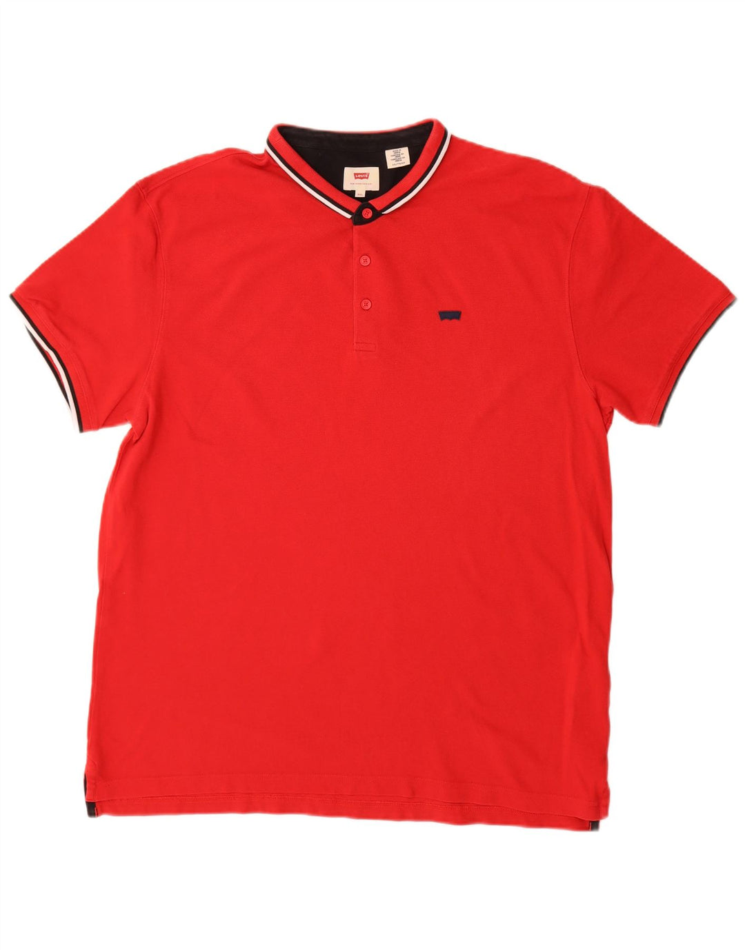 Camisa polo masculina Levi's 2XL algodão vermelho