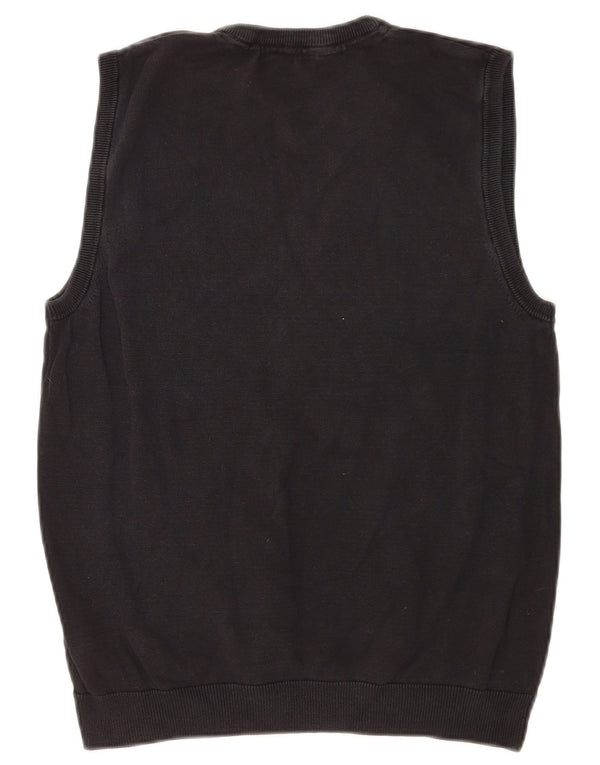Marks & Spencer Boys Vest Tank Top 14-15 anos algodão preto