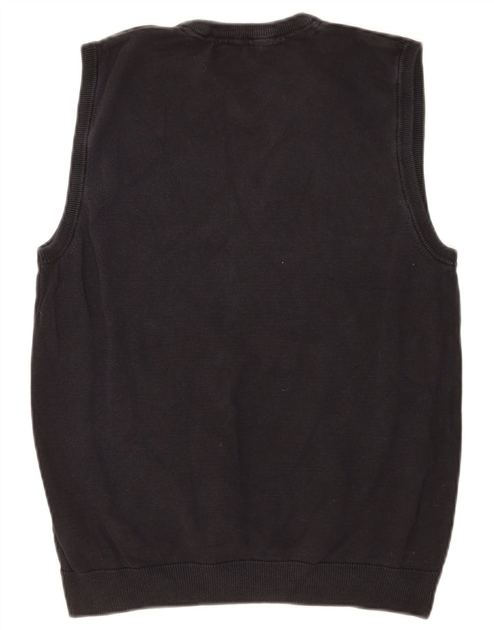 Marks & Spencer Boys Vest Tank Top 14-15 anos algodão preto