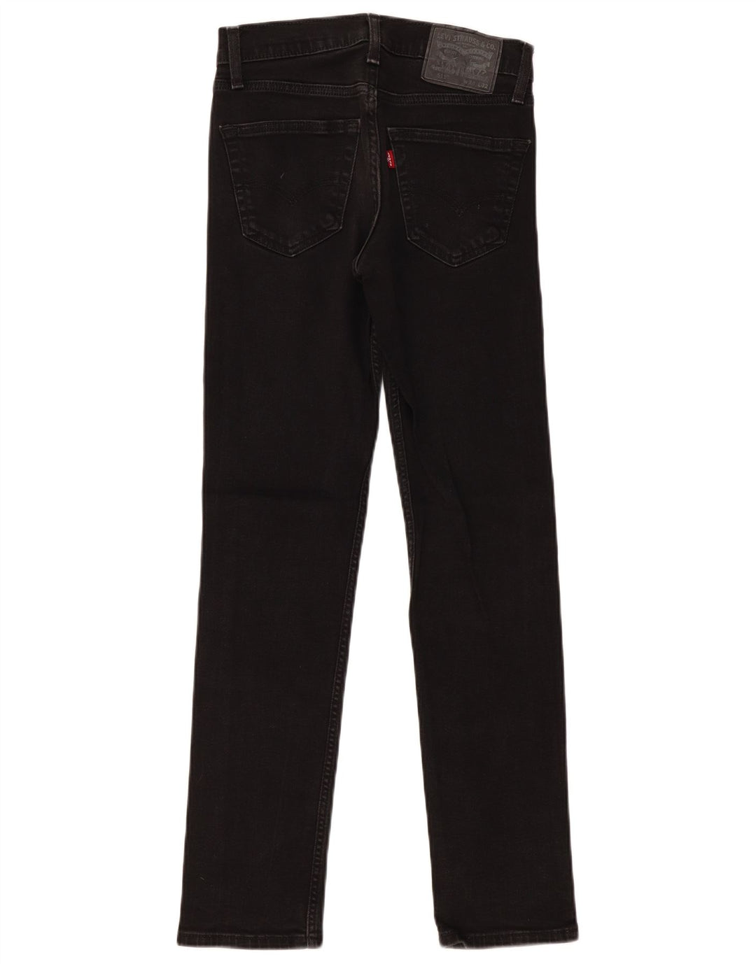 Calça jeans feminina Levi's 511 Slim W28 L32 algodão preto