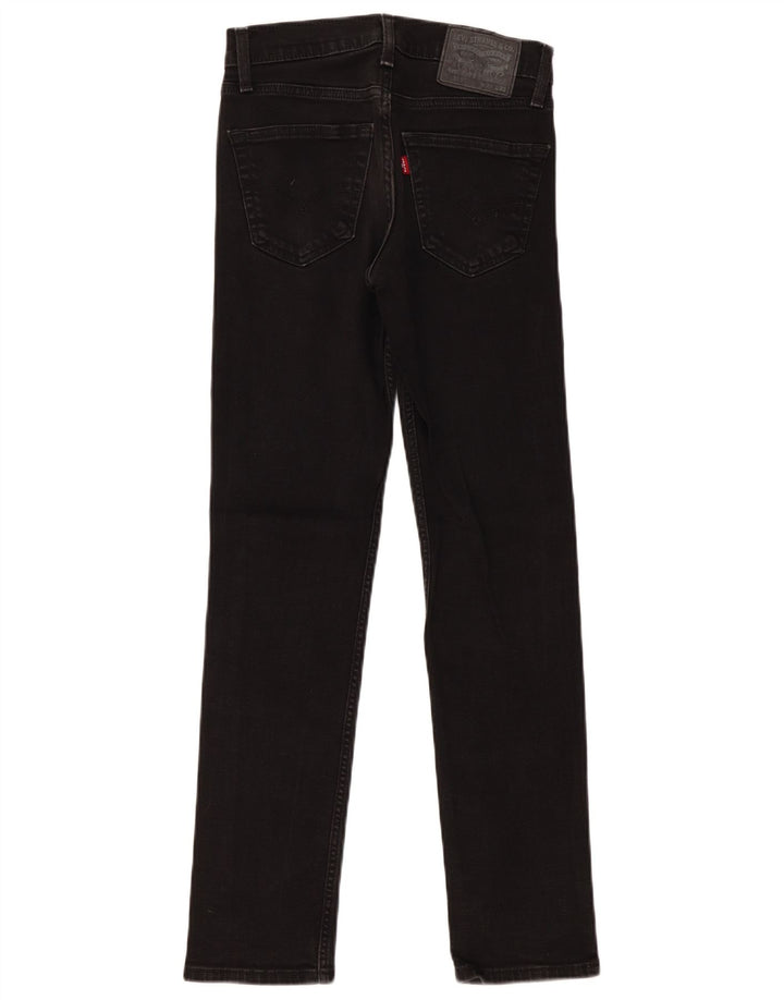 Calça jeans feminina Levi's 511 Slim W28 L32 algodão preto