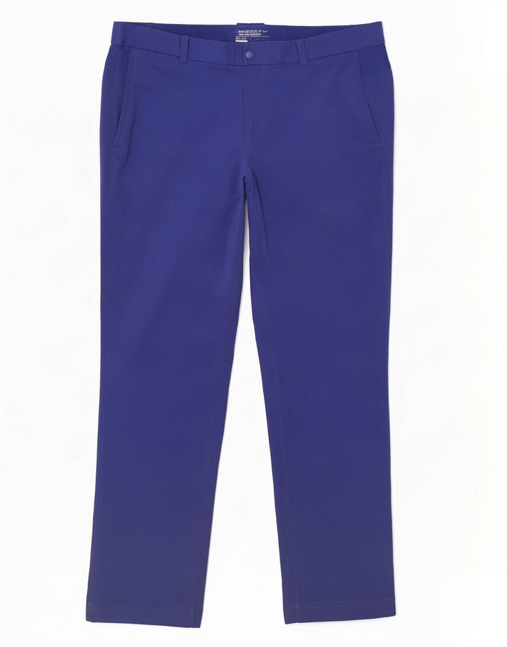 Calça Nike Mens Golf Straight Chino W34 L32 Azul Poliéster
