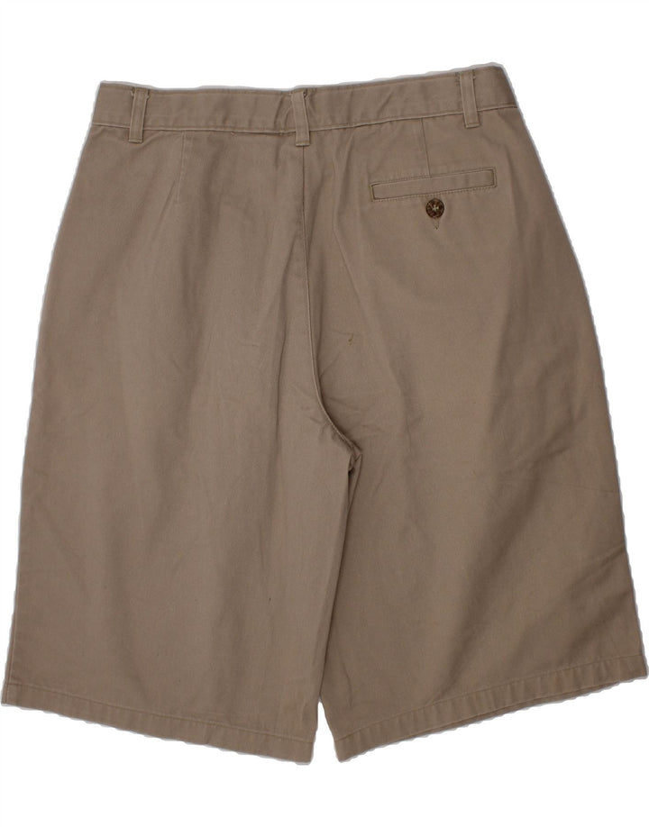 IZOD Boys Regular Chino Shorts 15-16 Years W28 Beige Cotton Vintage Izod and Second-Hand Izod from Messina Hembry 
