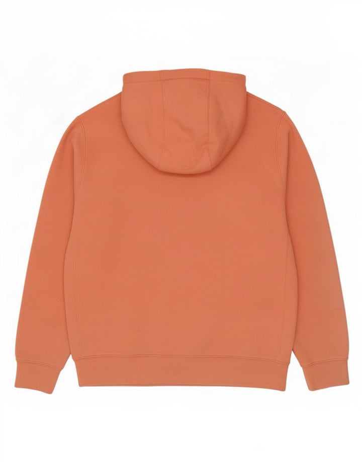 Nike Mens Hoodie Jumper Médio Algodão Laranja