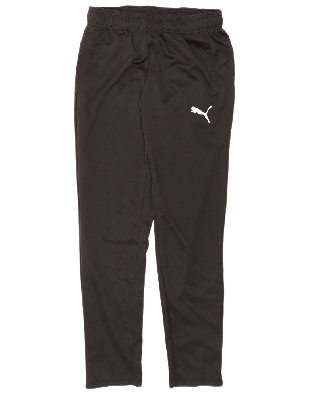 Calça de treino masculina PUMA poliéster preto médio