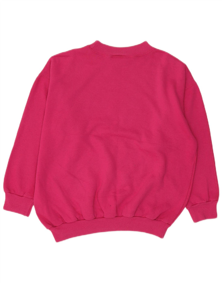 Essential moletom feminino jumper UK 20 2XL rosa