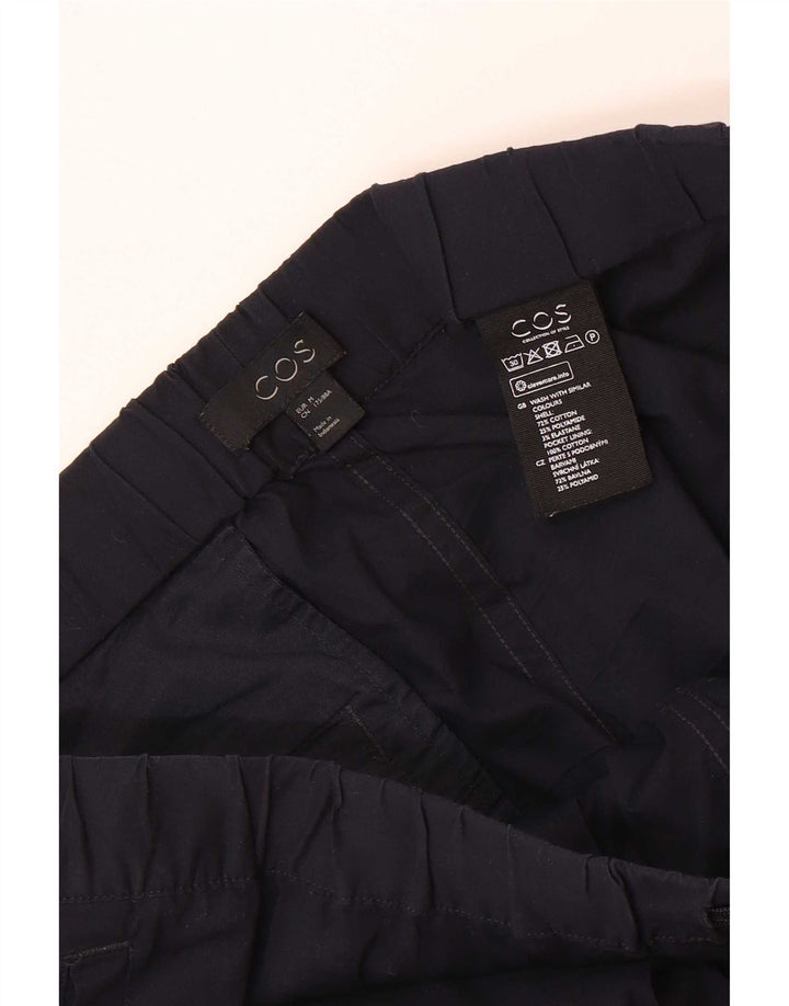 Cos Mens Joggers Calças Médio W32 L29 Azul Marinho Algodão