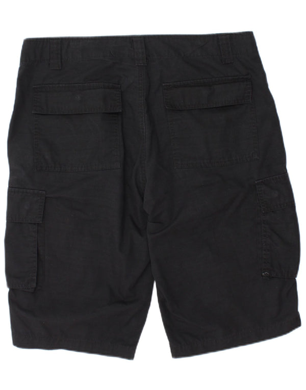Shorts cargo masculino vintage XL W36 azul marinho