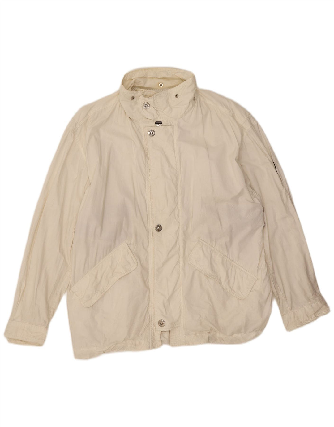 Jaqueta de chuva Belfe & Mens IT 50 grande branca