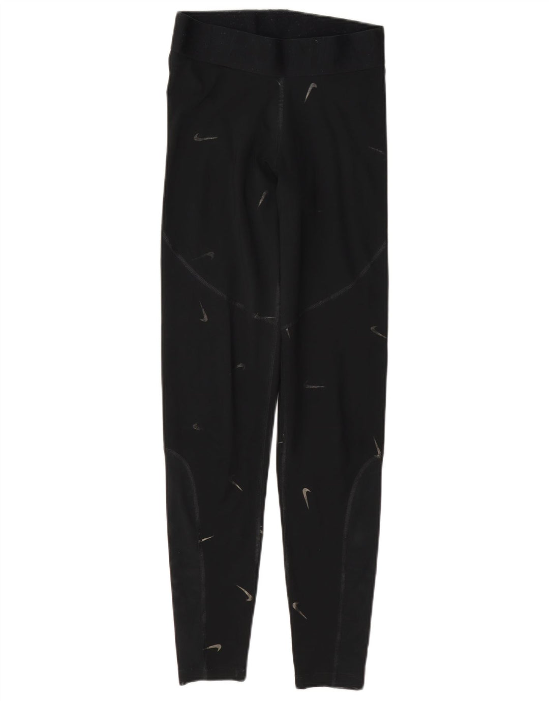 Leggings Nike Feminino UK 10 Pequeno Poliéster Preto
