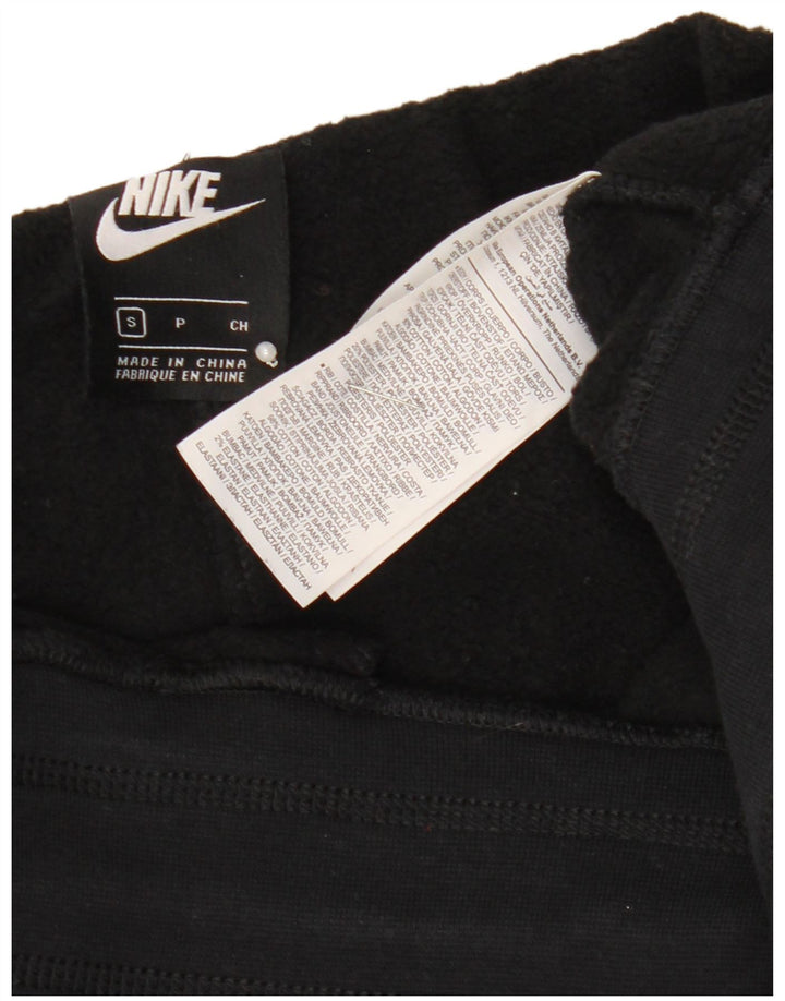 Calça esportiva feminina Nike Graphic Joggers UK 10 pequena de algodão preto