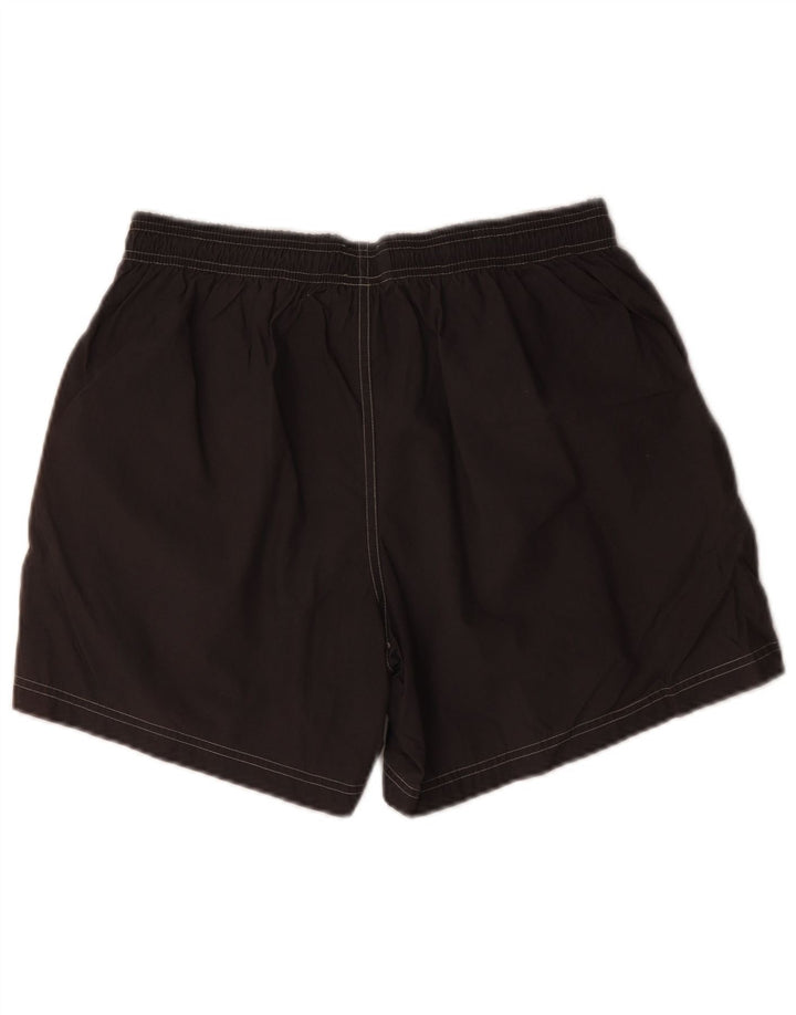 Shorts de natação masculino Reebok médio cinza algodão