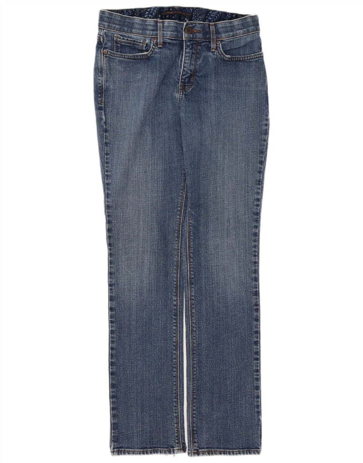 Levi's feminino 525 jeans retos US 6 médio W28 L31 algodão azul