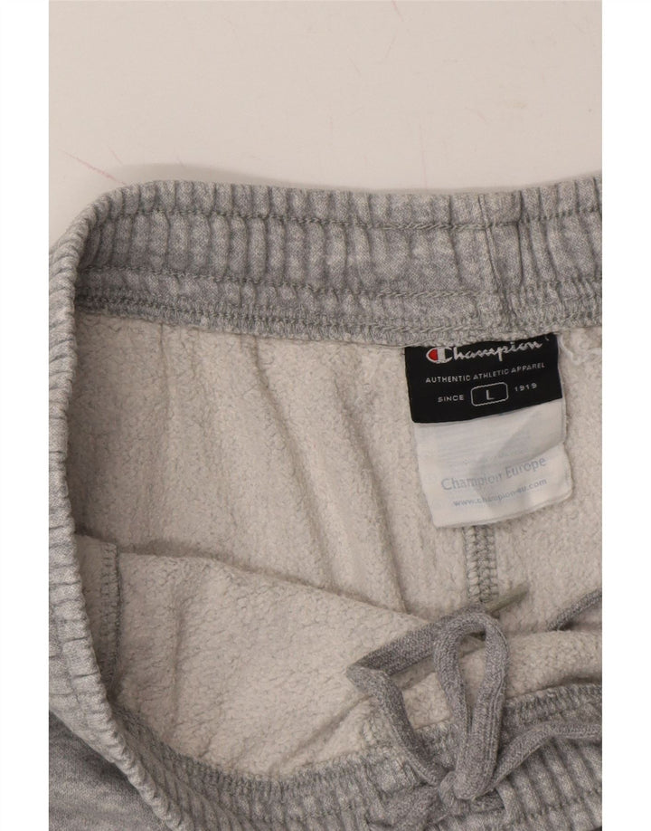 CHAMPION Mens Tracksuit Trousers Joggers Large  Grey Cotton Vintage Champion and Second-Hand Champion from Messina Hembry 