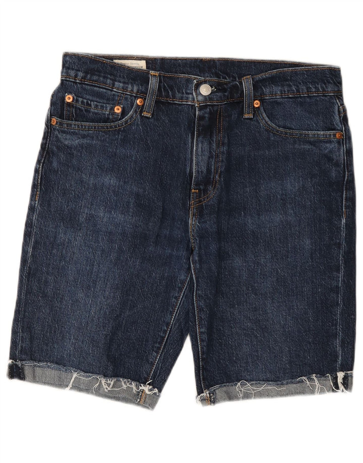 Shorts Jeans Levi's Masculino 511 W30 Azul Marinho Médio Algodão