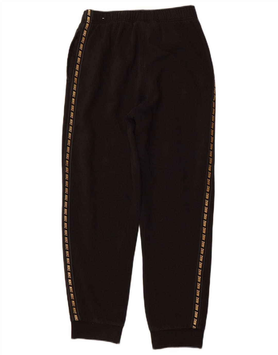 NIKE Girls Graphic Tracksuit Calças Joggers 13-14 Anos XL Preto Algodão