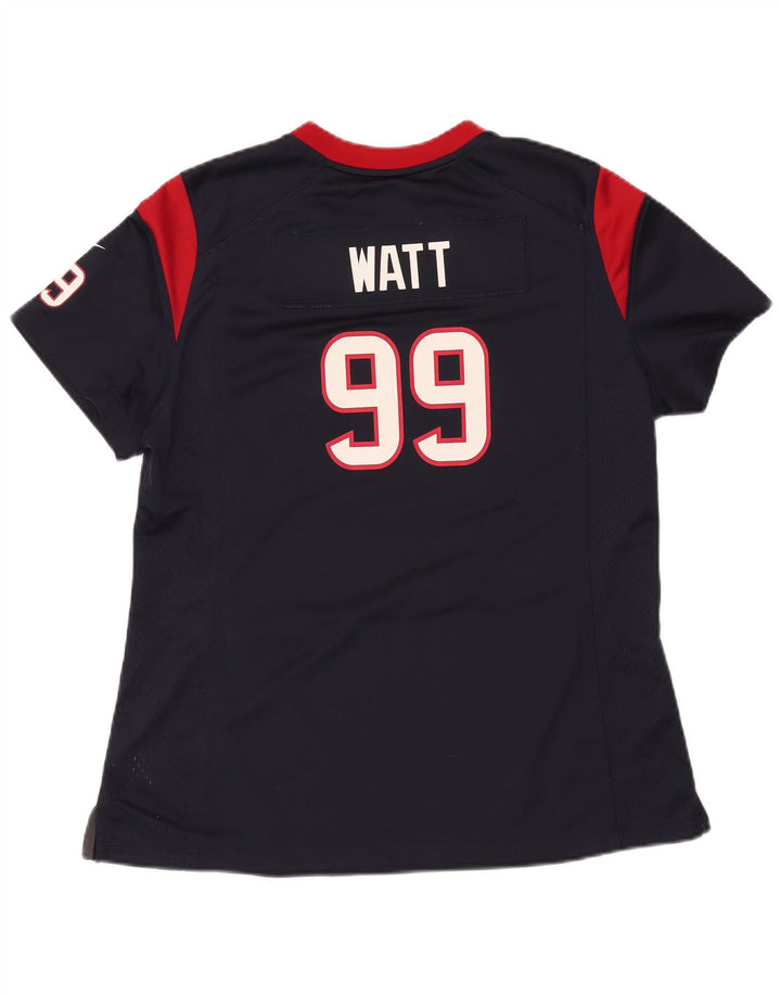 Camiseta Nike masculina Houston Texans Graphic Top XL azul marinho poliéster