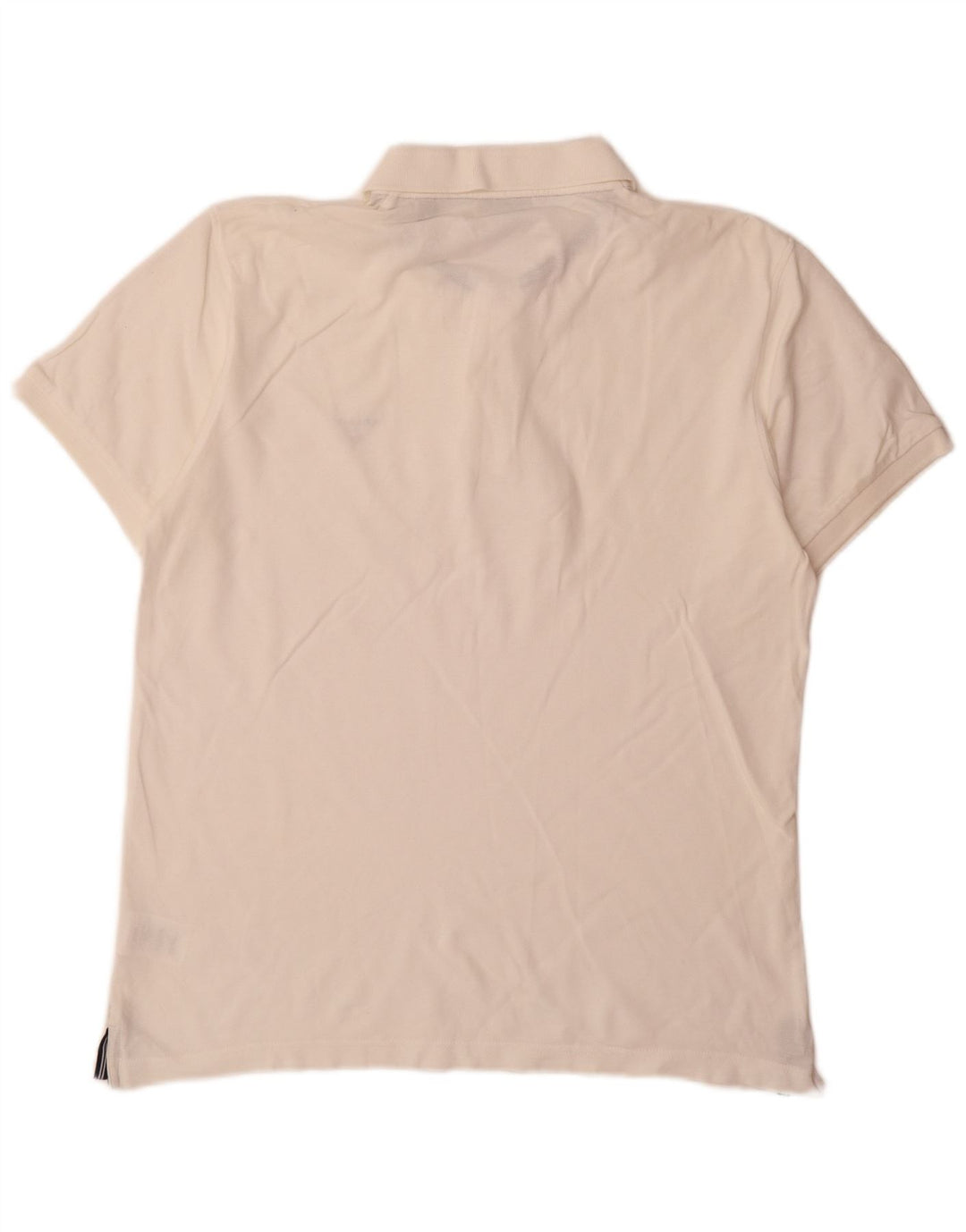 Camisa polo masculina Gant grande algodão branco