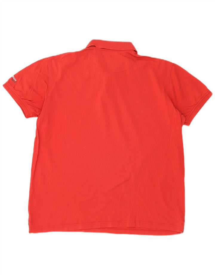 Camisa polo masculina Harmont & Blaine XL algodão vermelho
