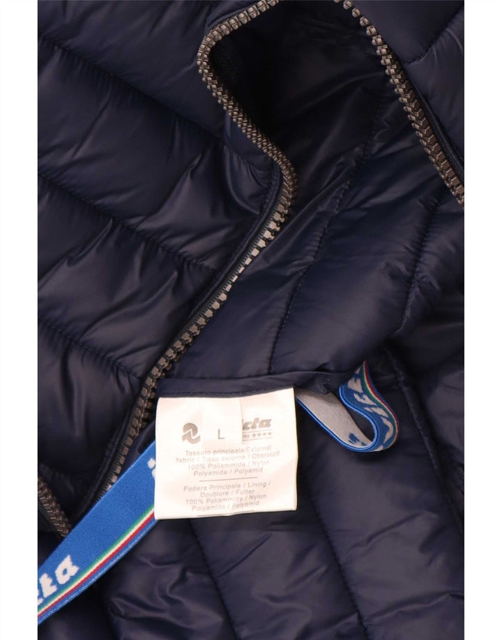 Jaqueta acolchoada feminina Invicta UK 40 grande azul marinho poliamida