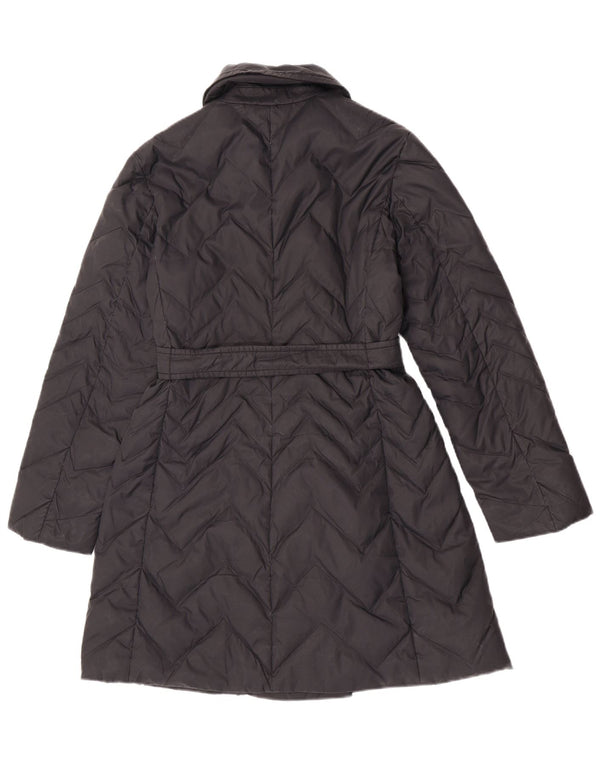 Casaco acolchoado feminino Max & Co. UK 12 médio preto poliamida