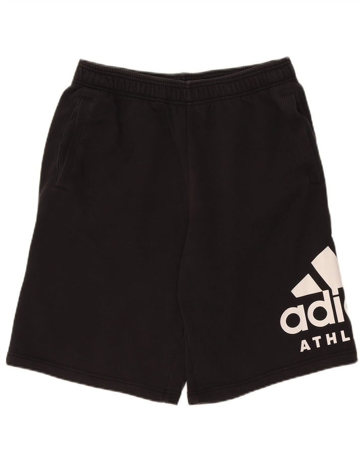 ADIDAS Mens Graphic Sport Shorts Médio Laranja Algodão
