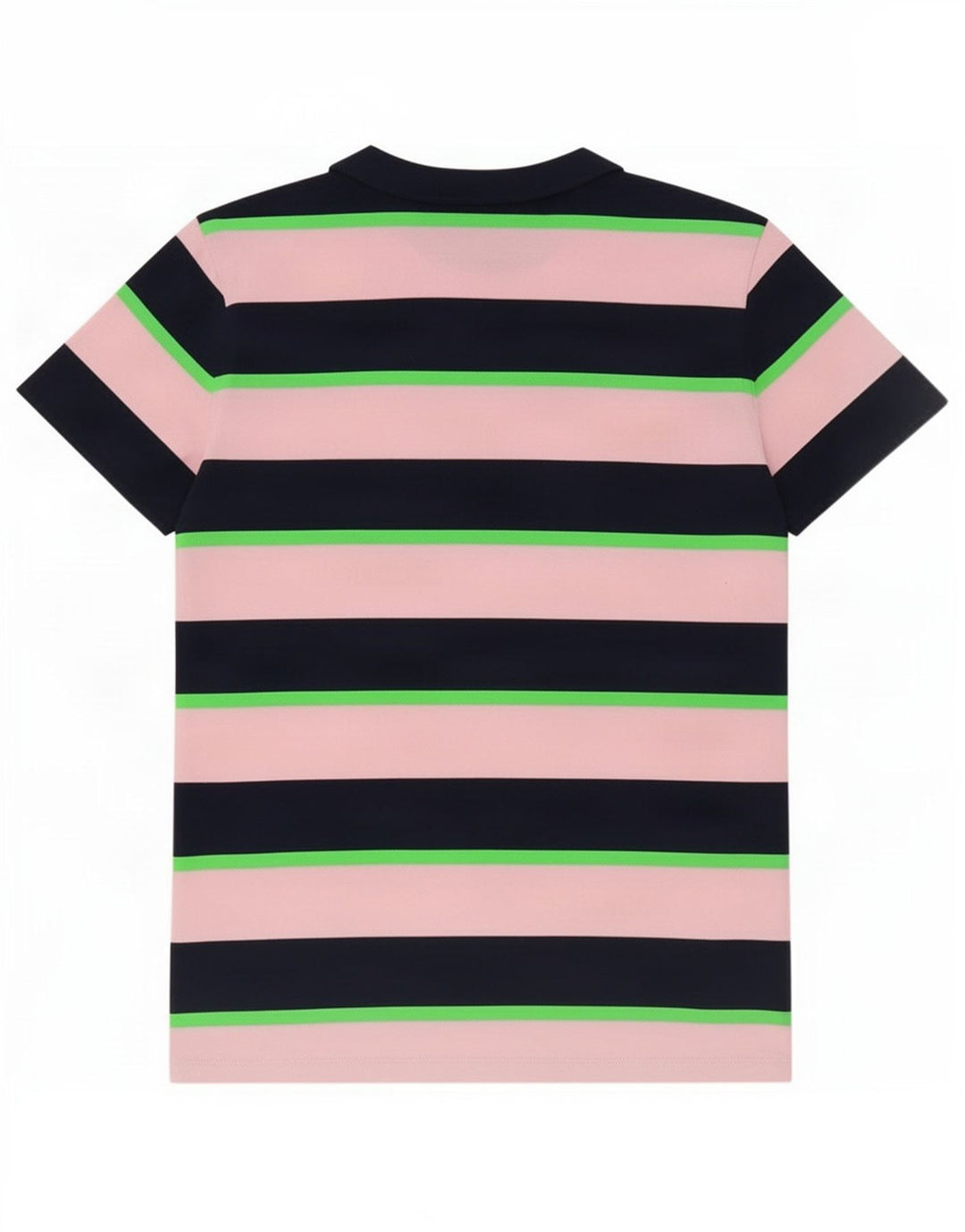 Camiseta masculina Superdry Top médio listrado rosa algodão