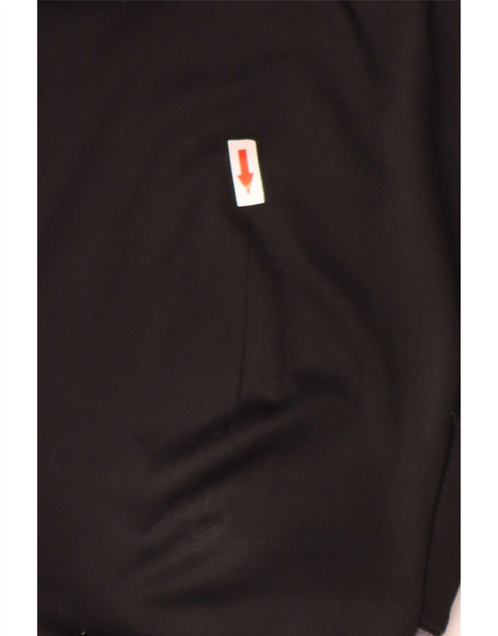 Calça de treino masculina Nike Dri Fit médio preto colorblock poliéster