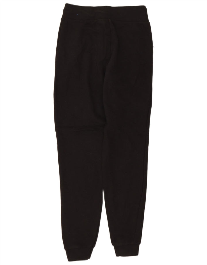 ADIDAS Womens Tracksuit Pants Joggers UK 6 XS Preto Algodão