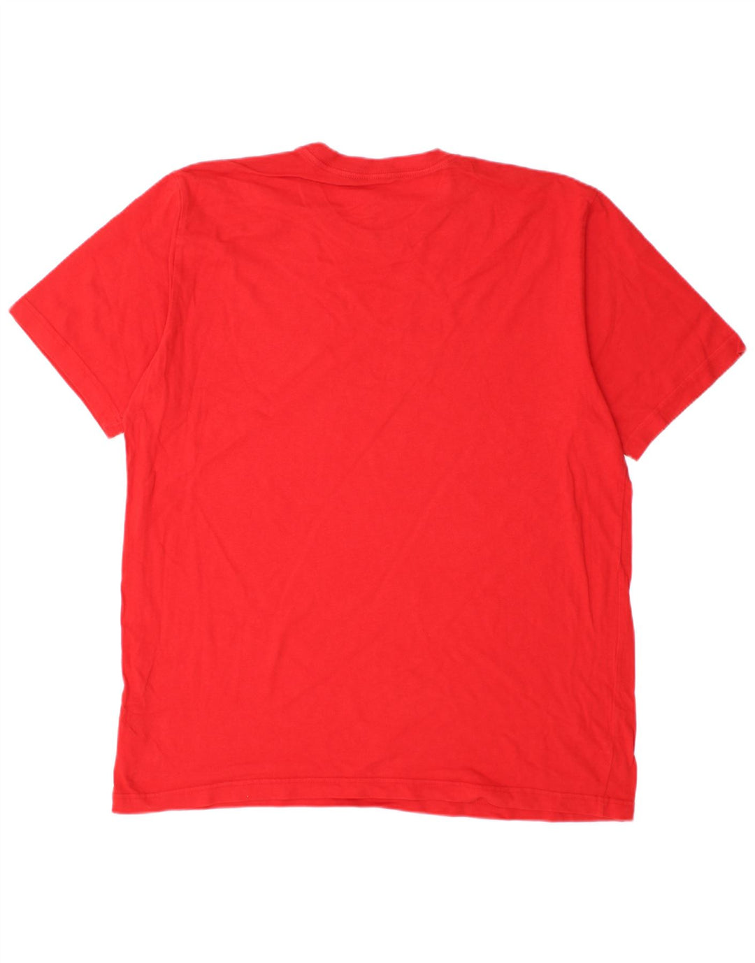 Camiseta masculina NIKE Coupe Standard Fit Graphic Top XL Vermelho Algodão