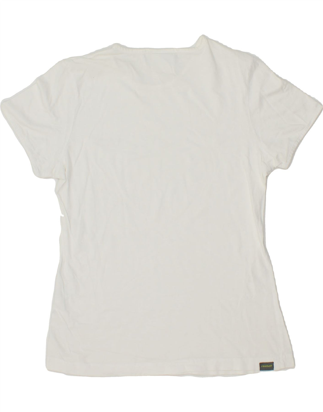 REEBOK Girls T-Shirt Top 13-14 Years White Cotton Vintage Reebok and Second-Hand Reebok from Messina Hembry 