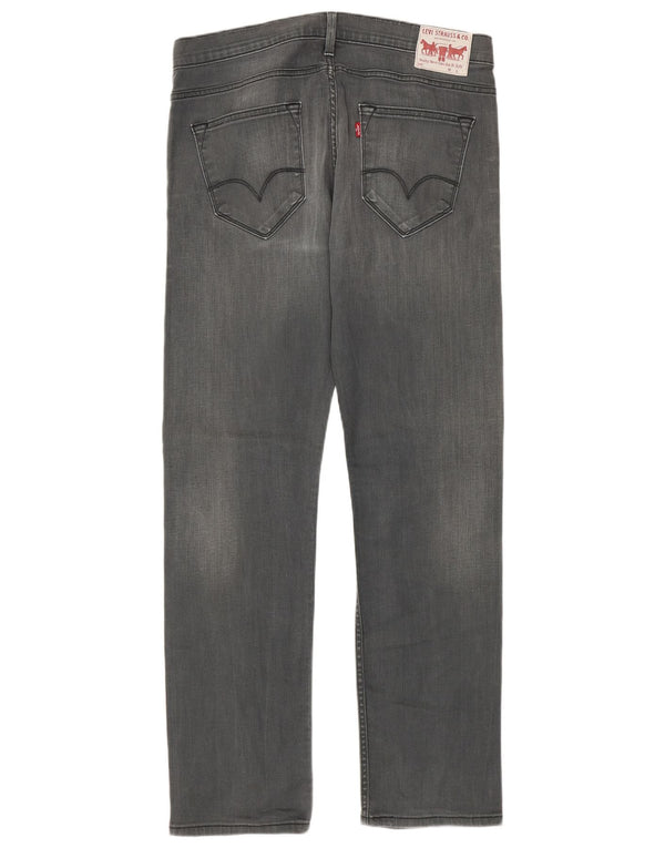Jeans retos masculinos Levi's W36 L34 algodão cinza